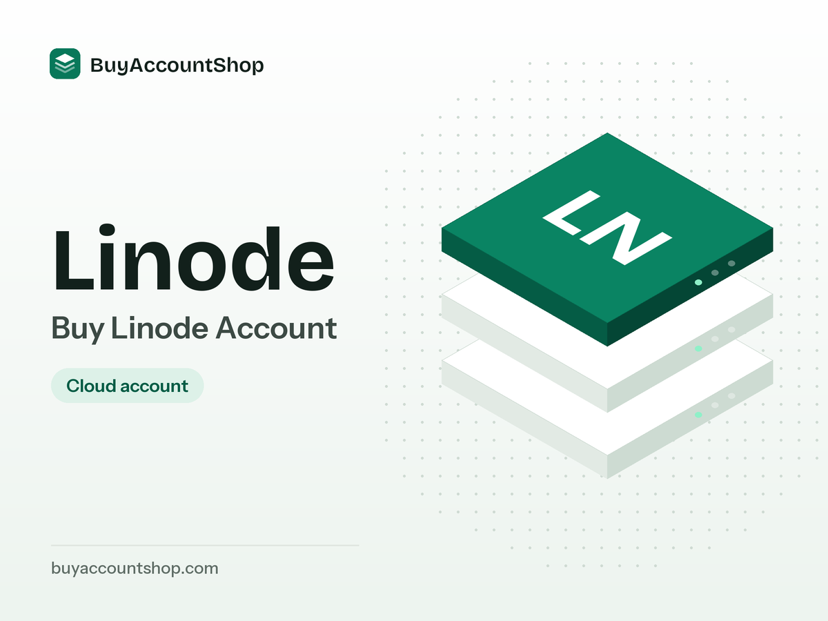 Buy Linode Account product visual with the Linode name and a layered cloud server illustration